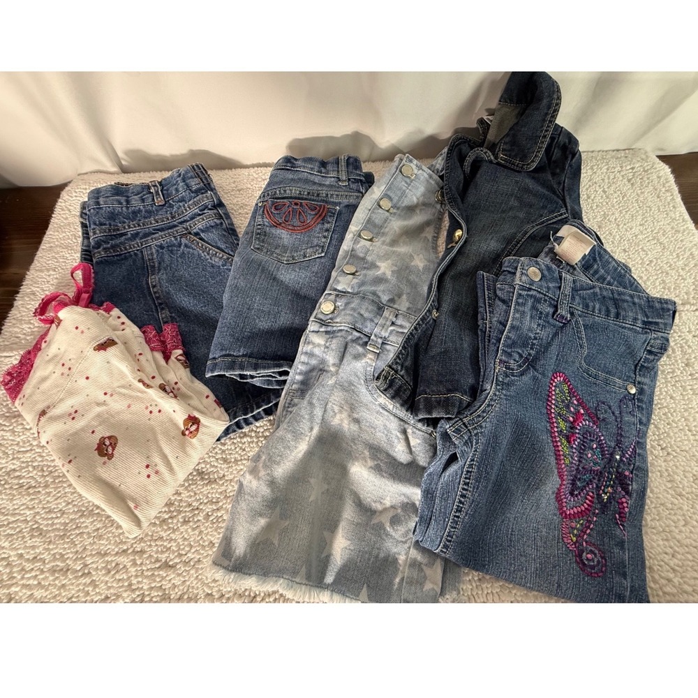 Girls Size 7/8 6 pc Bundle Justice Circo Jordache Gymboreeβ